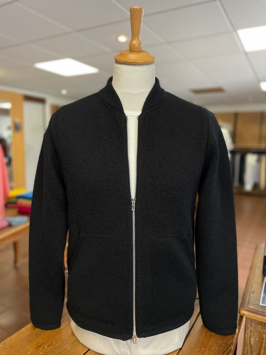 Veste en laine bouillie - Salzbourg – Image 2